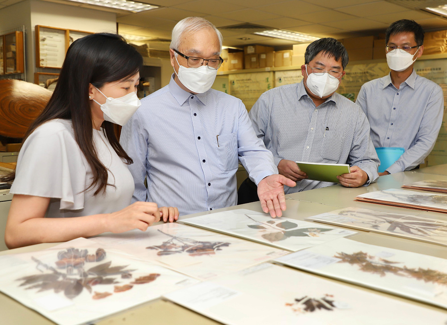 SEE visits Agriculture, Fisheries and Conservation Department (with photos)