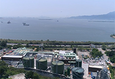 有机资源回收中心第一期位于北大屿山小蚝湾，又名为O·PARK1，处理量可达每天200公吨，已于去年中营运，开展了香港大规模厨余回收新里程。